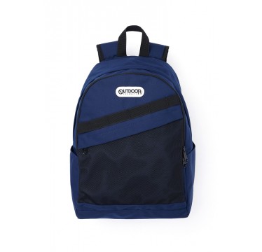 133012 Mesh Slant Pocket Backpack